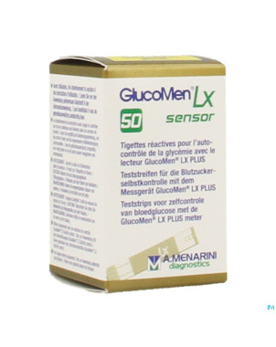 Glucomen lx sensor tigettes 50 39553