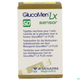 Glucomen lx sensor tigettes 50 39553