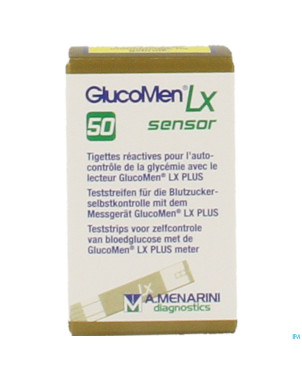 Glucomen lx sensor tigettes 50 39553
