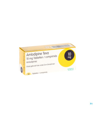 Amlodipine teva 10 mg tabl blister 30