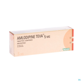 Amlodipine teva  5 mg tabl blister 56