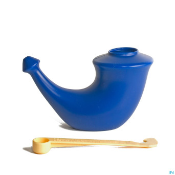 Rhino horn lave nez bleu