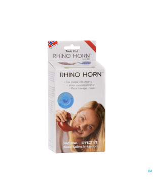 Rhino horn lave nez rouge