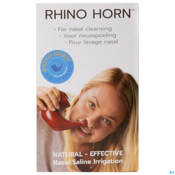 Rhino horn lave nez rouge