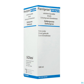 Ferriprox sol buv 100mg/ml 500ml