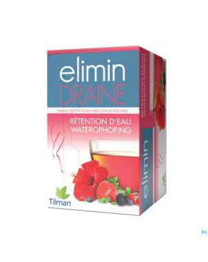 Elimin draine fruits rouges    tea-bags 20