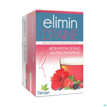 Elimin draine fruits rouges    tea-bags 20