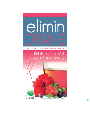 Elimin draine fruits rouges    tea-bags 20