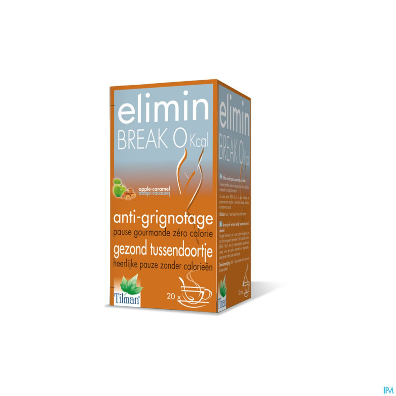 Elimin break 0% pomme-caramel    tea-bags 20