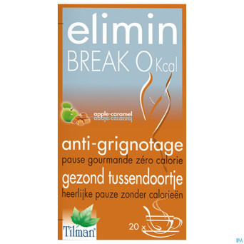 Elimin break 0% pomme-caramel    tea-bags 20