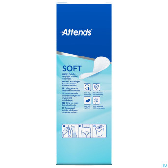 Attends soft 0 ultra mini    couche anatom. 1x28