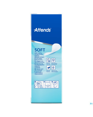 Attends soft 0 ultra mini    couche anatom. 1x28