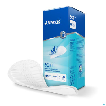 Attends soft 0 ultra mini    couche anatom. 1x28