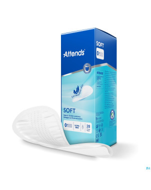 Attends soft 0 ultra mini    couche anatom. 1x28
