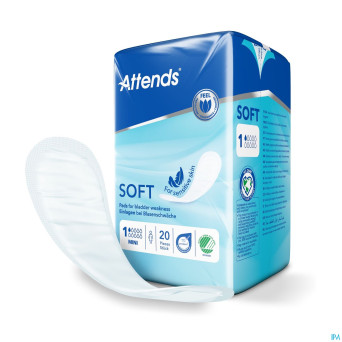 Attends soft 1 mini    couche anatom. 1x20