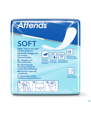 Attends soft 1 mini long    couche anatom. 1x16