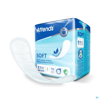 Attends soft 1 mini long    couche anatom. 1x16