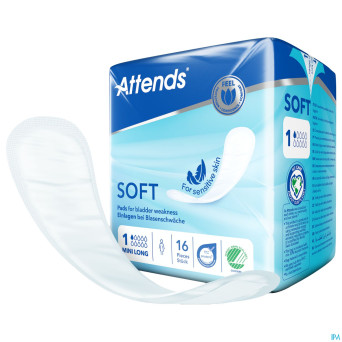 Attends soft 1 mini long    couche anatom. 1x16