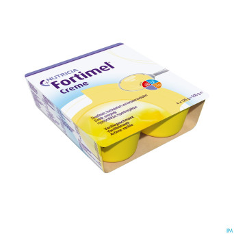 Fortimel creme vanille    4x125g
