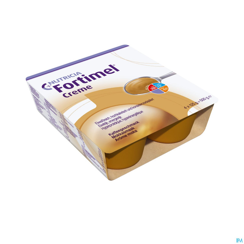 Fortimel creme mokka    4x125g