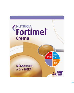 Fortimel creme mokka    4x125g