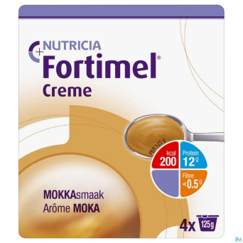 Fortimel creme mokka    4x125g