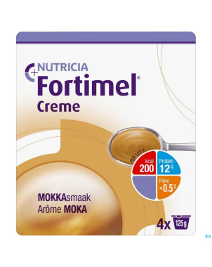 Fortimel creme mokka    4x125g