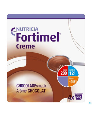 Fortimel creme chocolat    4x125g