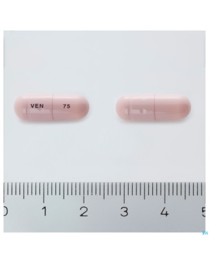 Venlafaxine retard ab  75,0mg caps lib. prol 100