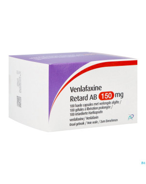Venlafaxine retard ab 150,0mg caps lib. prol 100
