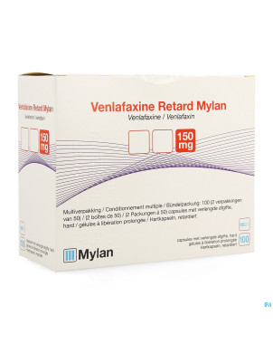 Venlafaxine retard ab 150,0mg caps lib. prol 100