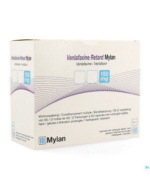 Venlafaxine retard ab 150,0mg caps lib. prol 100