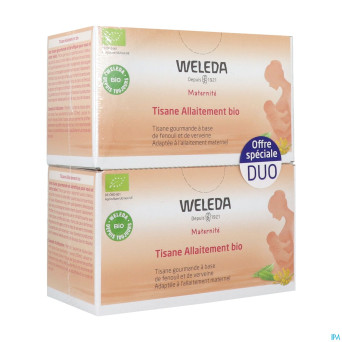 Weleda tisane allaitement bio sach 20x2g