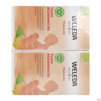 Weleda tisane allaitement bio sach 20x2g