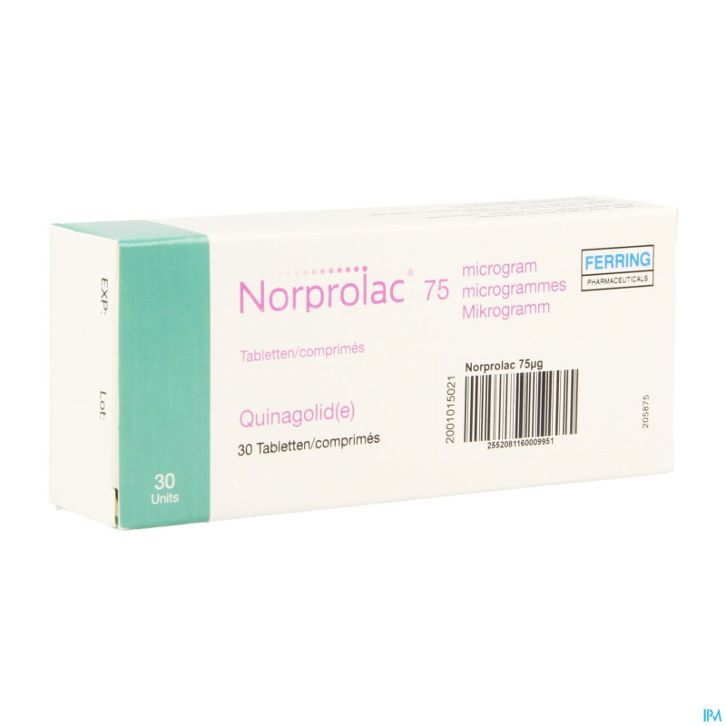 Norprolac tabl 30x75mcg
