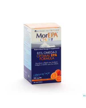 Morepa chewy orange 1 mois softgels 60