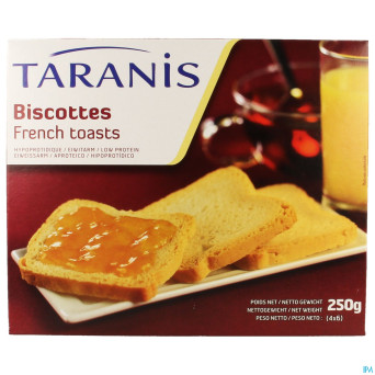 Taranis biscottes    4x6 (250g) 4613 revogan
