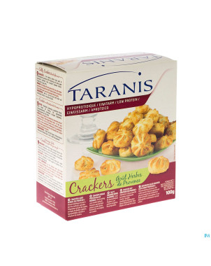 Taranis crackers herbes de provence    100g 6757