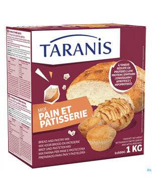 Taranis mix pain&patisserie 2x500g