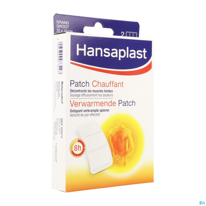 Hansaplast med patch chauffant 2
