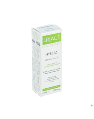 Uriage hyseac soin restructurant apaisant cr 40ml
