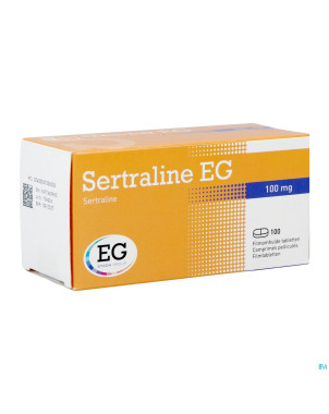 Sertraline eg 100mg comp 100x100 mg