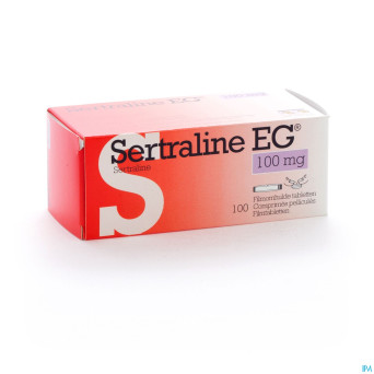 Sertraline eg 100mg comp 100x100 mg