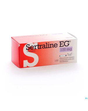 Sertraline eg 100mg comp 100x100 mg