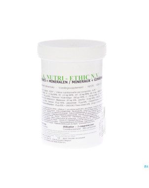 Vitamines+mineraux+ginseng vrac comp 300