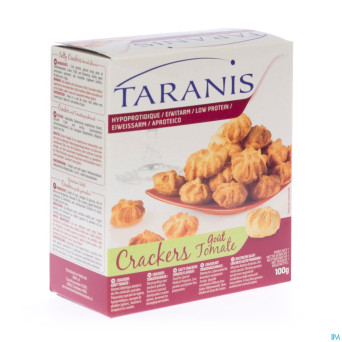 Taranis crackers tomates    100g 6756