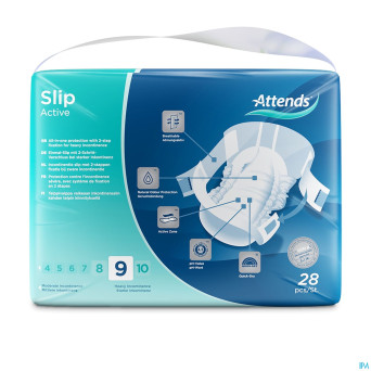 Attends slip active 9 large    1x28