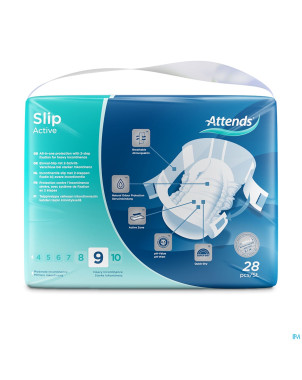 Attends slip active 9 large    1x28
