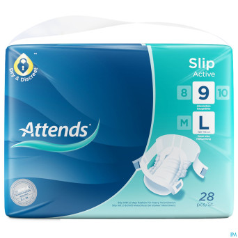 Attends slip active 9 large    1x28