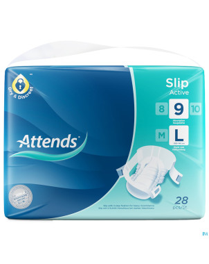 Attends slip active 9 large    1x28